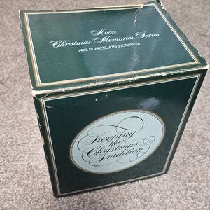 Avon Christmas Memories Series Porcelain Figurine